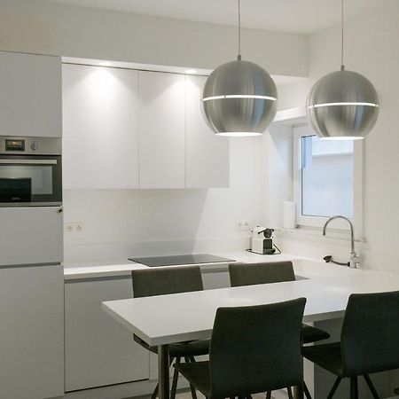 Modern Gelijkvloers Gezinsappartement Knokke-Heist Luaran gambar