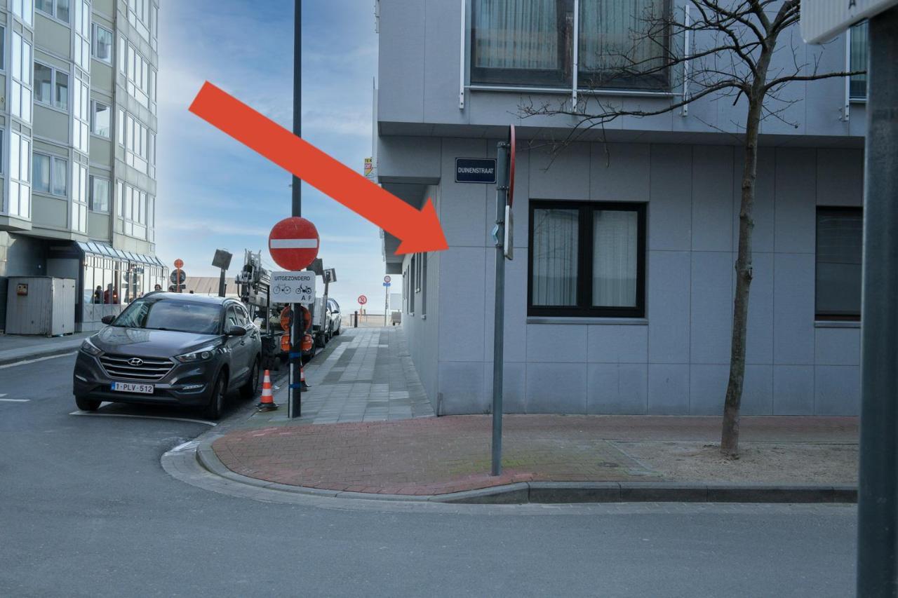 Modern Gelijkvloers Gezinsappartement Knokke-Heist Luaran gambar